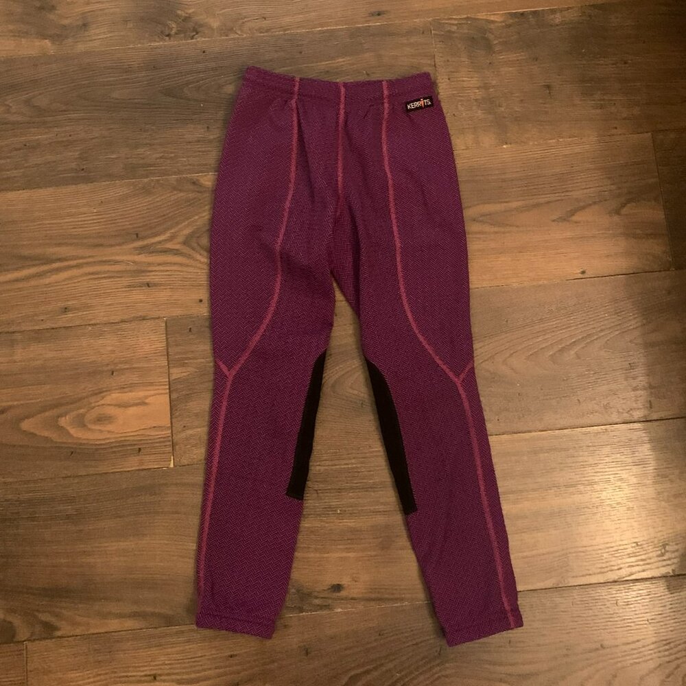 Kerrits Kids Fleece Knee Patch Riding Tight Size L